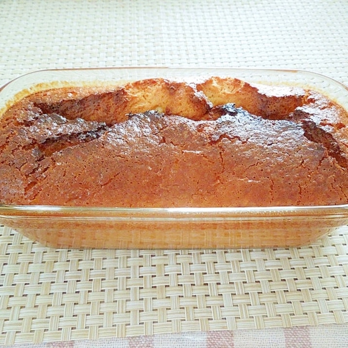 トースターDe簡単☆米粉のベイクドチーズケーキ